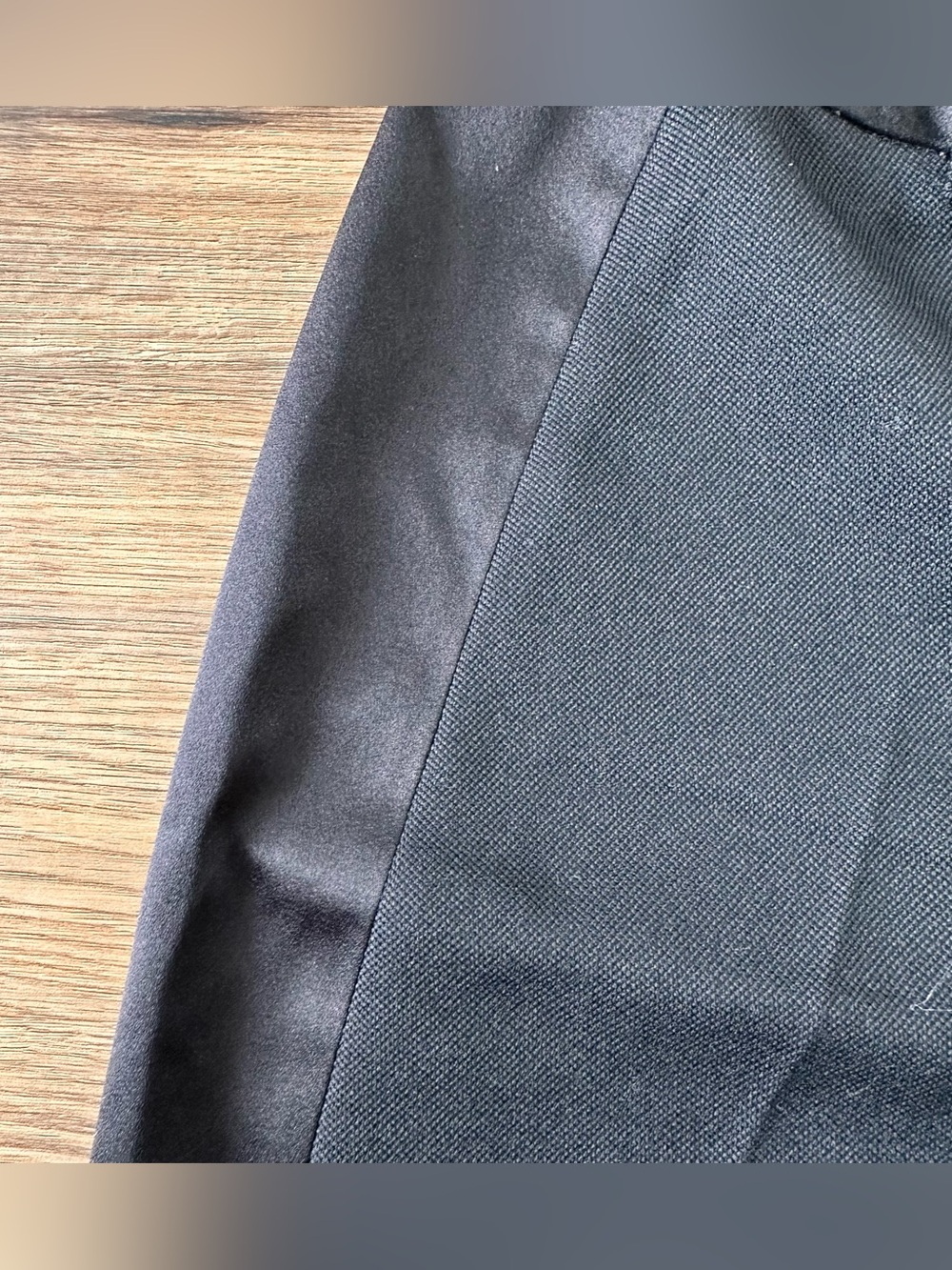 Victoria Beckham Satin Trimmed Wool Silk Tuxedo Trouser Pants Black Women 6 NWT - Picture 6 of 14